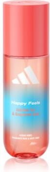Adidas Vibes Happy Feels Spray corporal perfumado unissexo 150 ml. Vibes Happy Feels