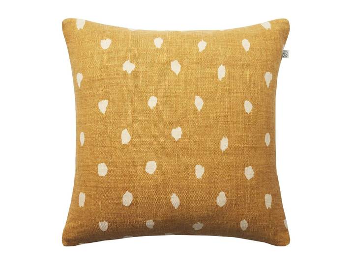 Chhatwal & Jonsson Yash reverse kussenhoes 50x50 cm Spicy yellow base