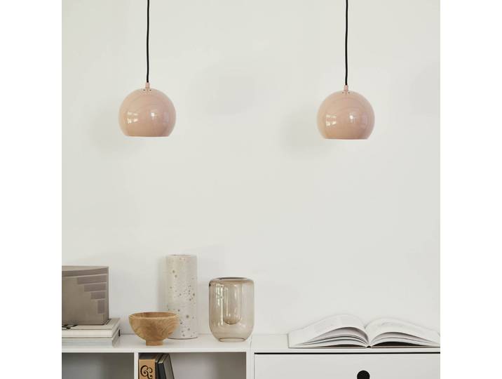 Ball Suspension Ø18 Glossy Nude - Frandsen - Salon / séjour - Design - Métal - À ampoule unique