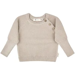 Sterntaler Safari Pullover mit Mitwachsbündchen, beige, 86