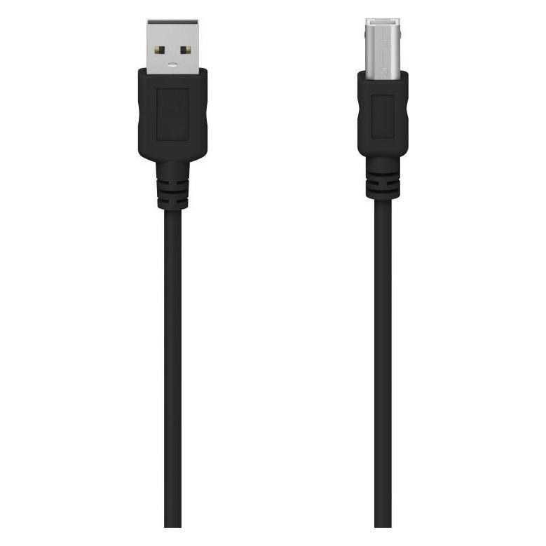 Hama USB-Kabel, USB 2.0, 480 Mbit/s, 3,00 m (3 m, USB 2.0) (00300066)