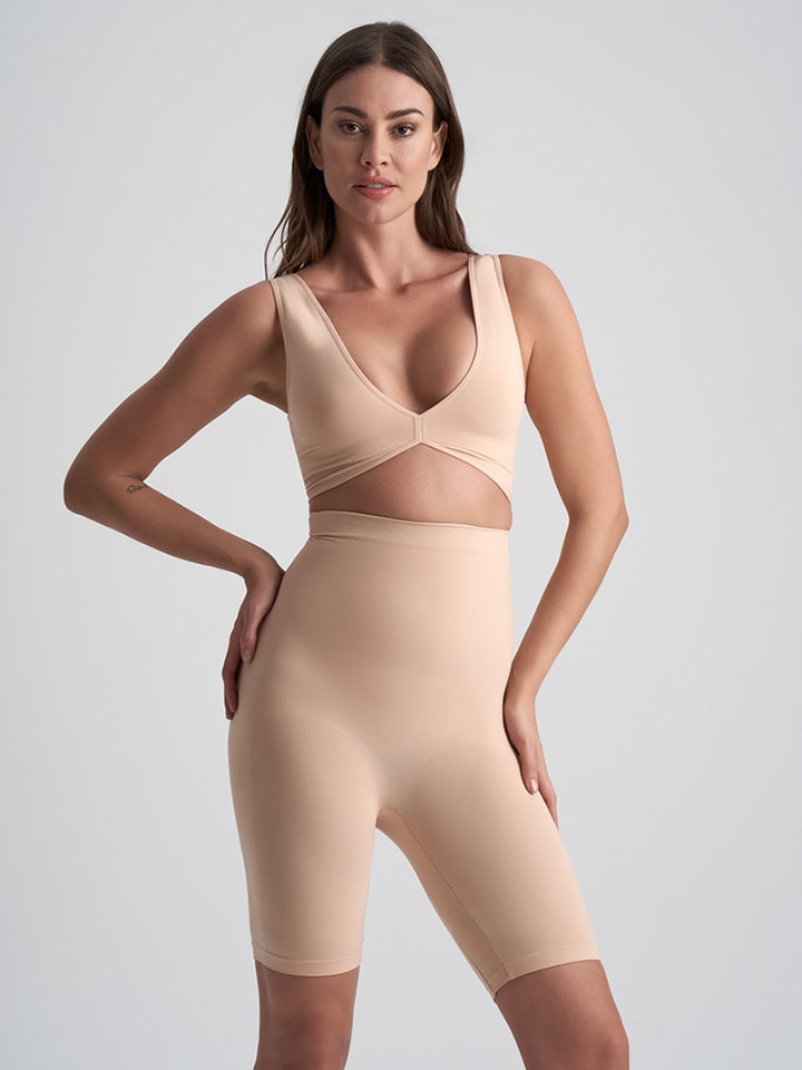 Bye Bra Bustier in Beige - M