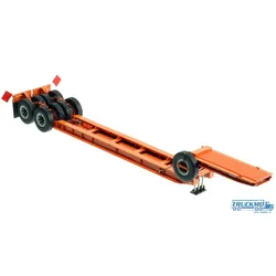 Heavy Haul Replicas 1950s Rogers 90-Ton Stahlanhänger orange HHR200-7