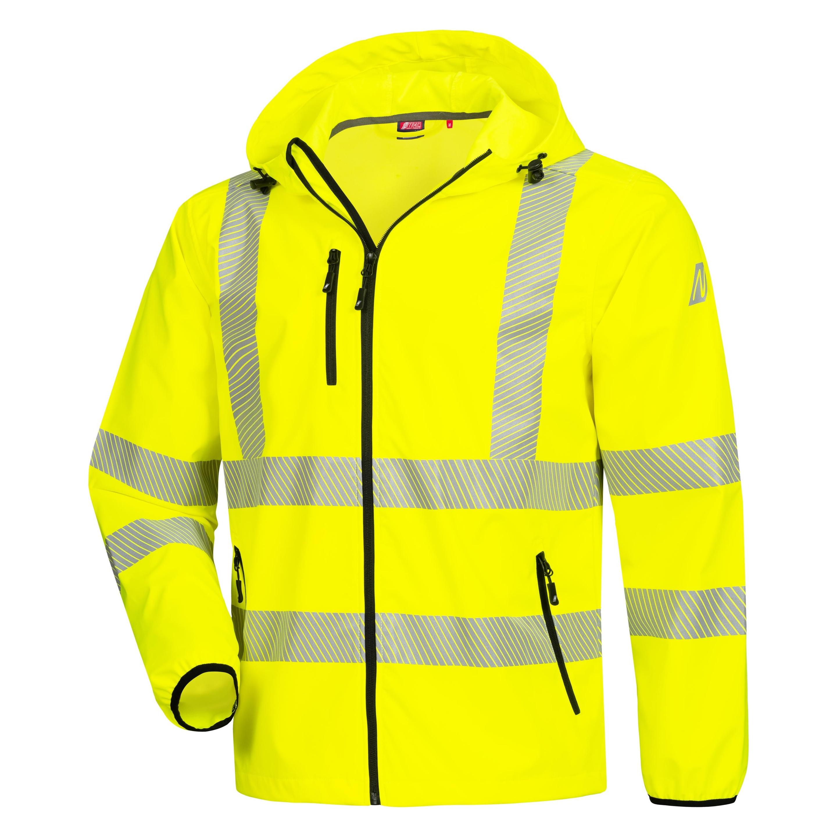Nitras Warnschutzjacke winddicht neongelb,Gr.2XL (XXL) (7196-4000-XXL)