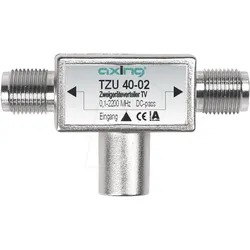 TZU 40-02 - Zweigeräteverteiler, 2 x F-Buchse