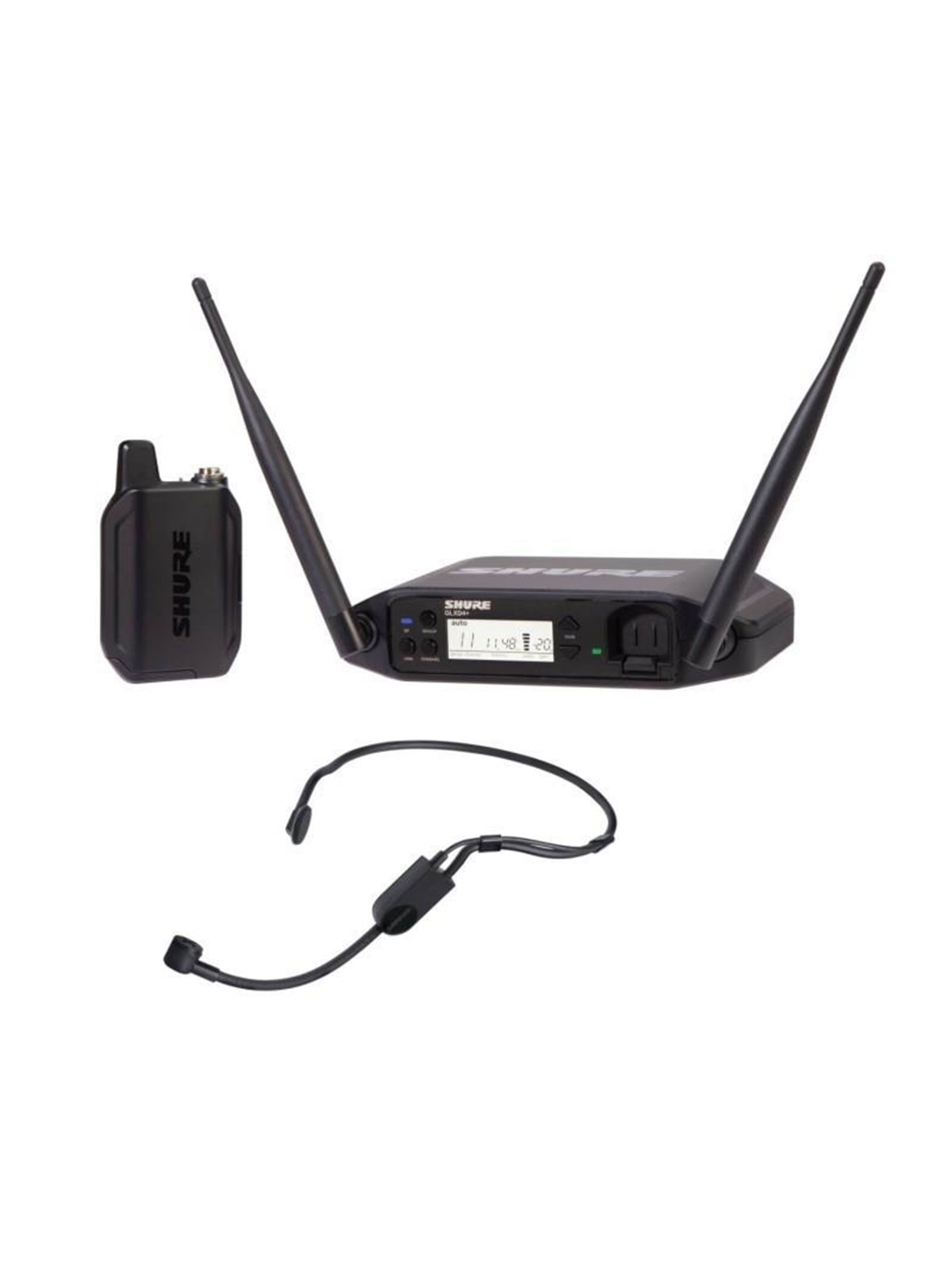Shure Wireless Headset Kit - PGA31 Headset - GLXD1+ Bodypack - GLXD4+ Receiver