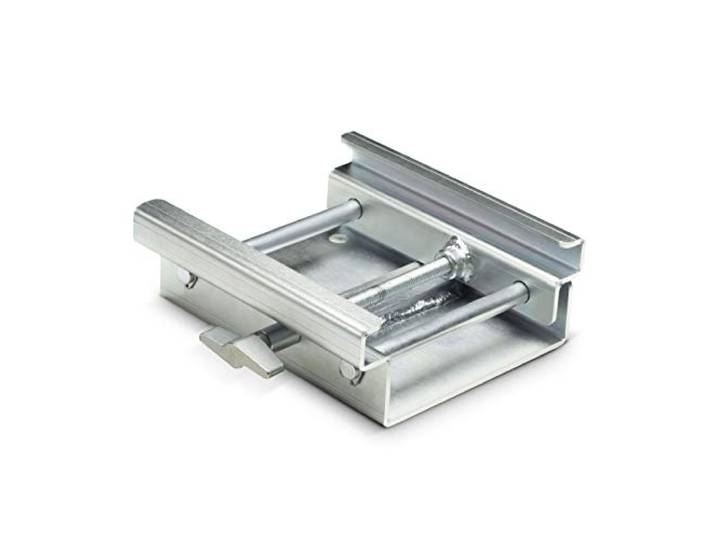 Adam Hall Accessories TENTCLAMP S - Verstelbare tentklem, zilver (verzinkt)