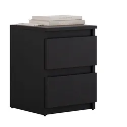 NACHTTISCH HANA M2 Schwarz matt