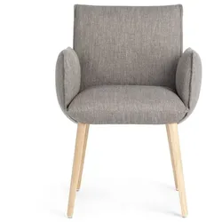 Mobitec Stuhl Soft Stoff Grau