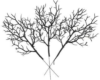 Uplift Treasures Black Halloween Artificial Dead Branch Decor Set Black Halloween Artificial Dead Branch Decor Set