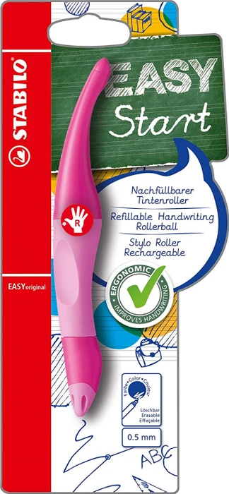 STABILO Roller EasyOriginal Start pro praváka - růžová