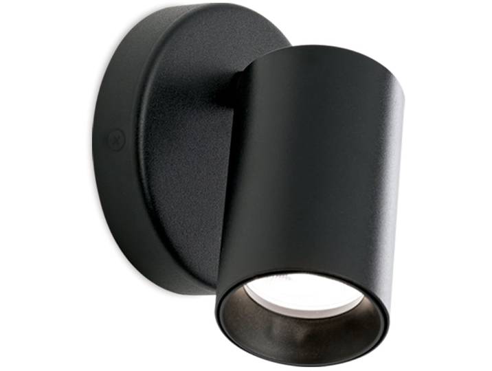 Spot Sean schwarz Stahl B 10 cm