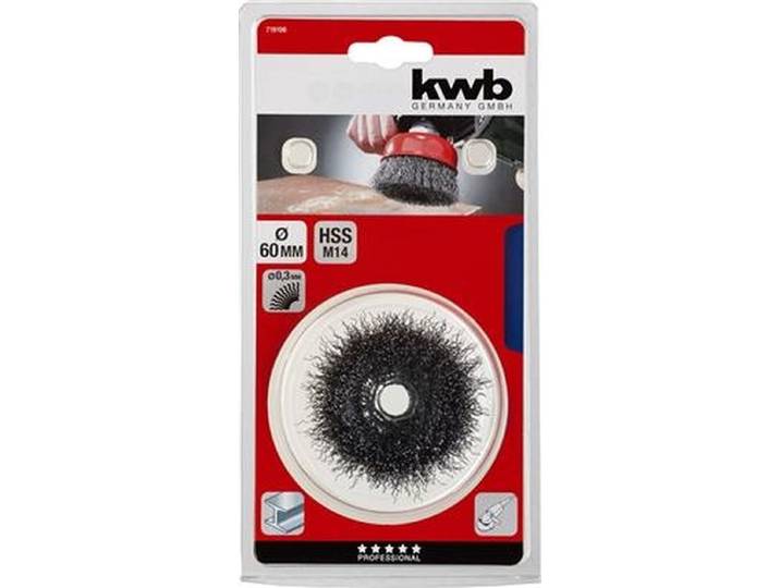 KWB - Komborstel Agresso-Flex 60mmxM14 aansluiting