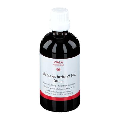 Melissa EX Herba W 5% Oleum 100 ml Öl