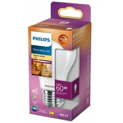 PHILIPS LED Classic E27 (60W) 806lm matt dim WG