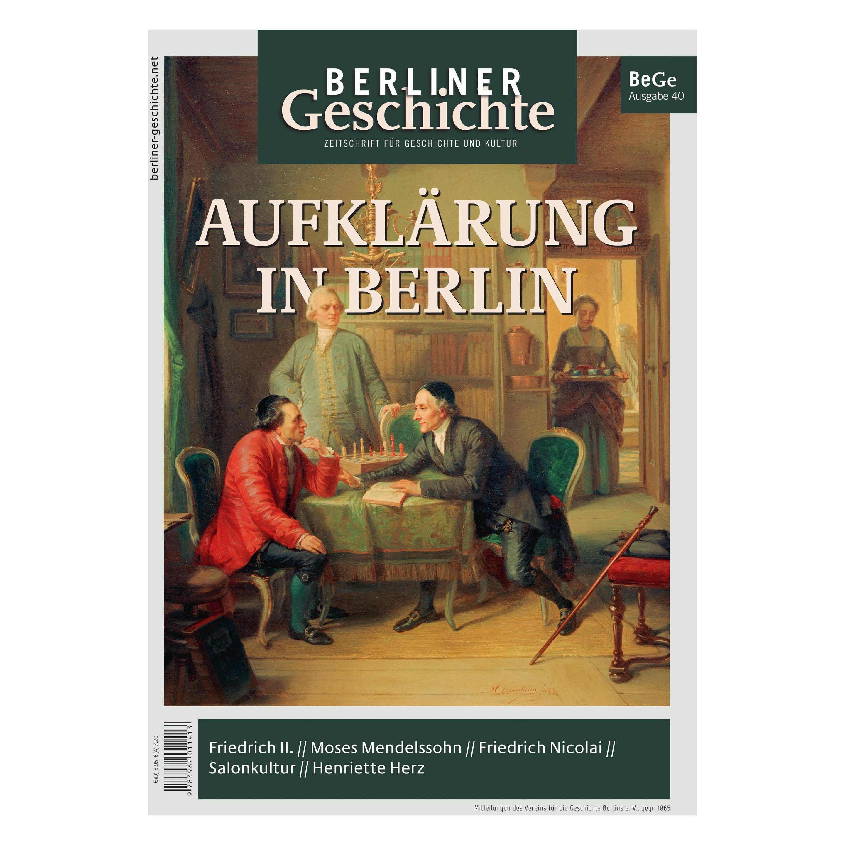 Elsengold Berliner Geschichte - Zeitschrift fr Geschichte und Kultur 40 (Deutsch, Verein für die Geschichte Berlins e. V.) (54082784)