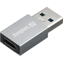 SANDBERG 136-46 - Adapter USB-A Stecker > USB-C Buchse