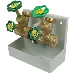 ATV-Station oberes Anschlussgewinde 1 1/4` x 1 1/2` steigende Spindel 2-Fach
