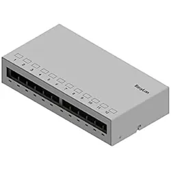 ZVK EL fixLink Unterbaupanel Consolidation Point 12 Port, Server Zubehör, Grau