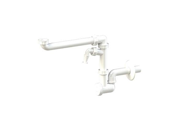 Dallmer Waschtisch-Möbel-Siphon 137/1, 1 1/4"" x DN 40, 051028 051028