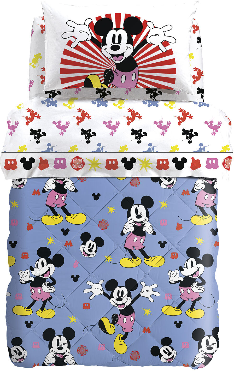 Trapunta in Cotone Mickey Fantasy Singolo Warner Bros Ragazza Caleffi