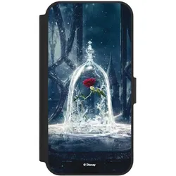 Nivocase Klapphülle für Apple iPhone 17e Handyhülle aus Kunst Leder NIVOflip schwarz Die Schöne und das (Apple iPhone 17e), Smartphone Hülle, Schwarz