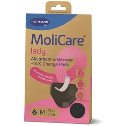 MOLICARE lady Absorbent underwear+5 Pads Gr.M 1 St