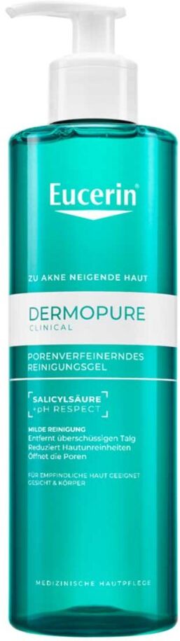 Eucerin Dermopure Clinical porenverfeinerndes Reinigungsgel 400ml