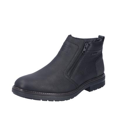 Winterstiefelette RIEKER, Herren, Gr. 45, schwarz, Schuhe Winterstiefelette, Winterboots mit wasserabweisender riekerTEX-Membran, schmale Form