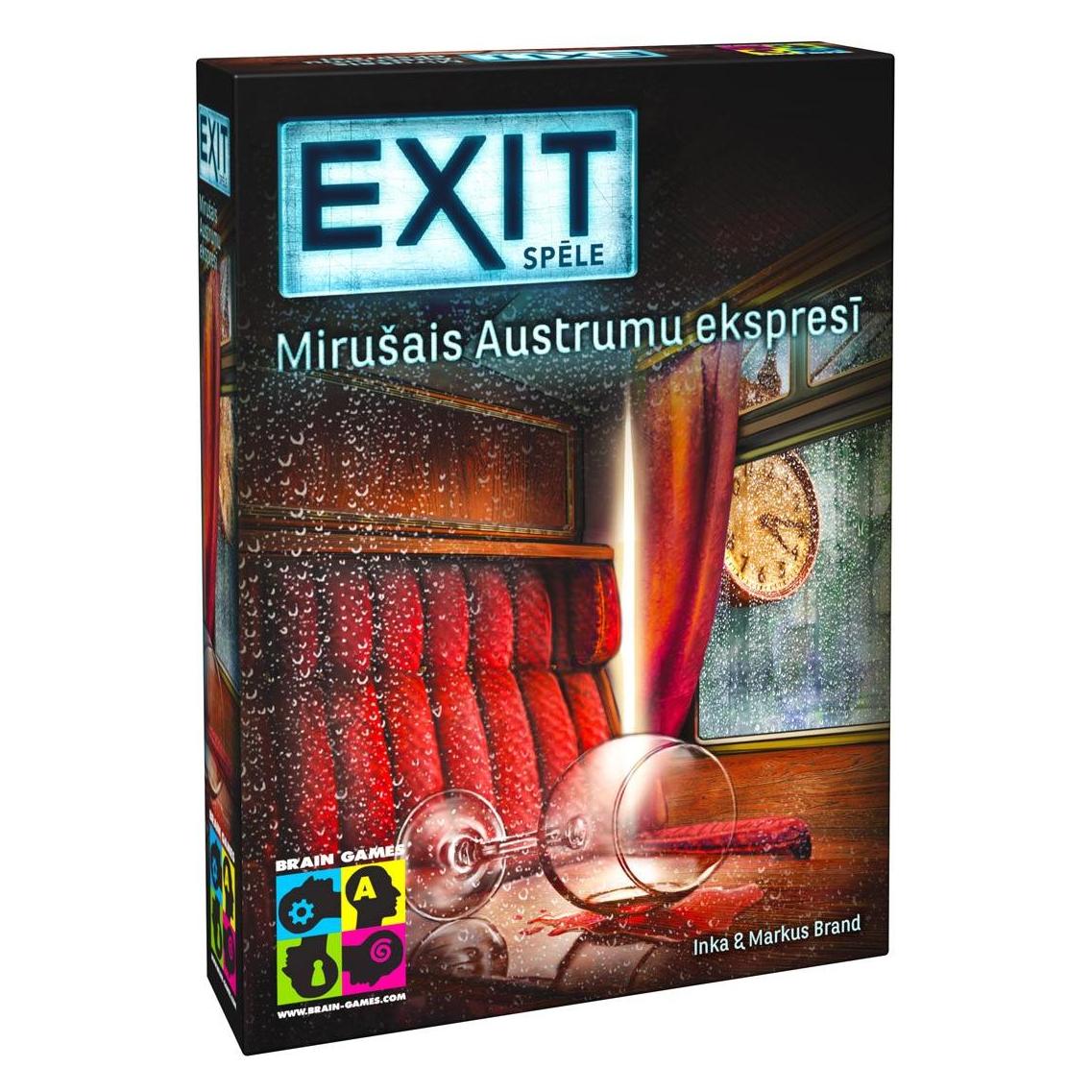 Brain Games EXiT Spēle - Mirušais Austrumu ekspresī (Deutsch, 1 - 6 Spieler) (4751010192334)