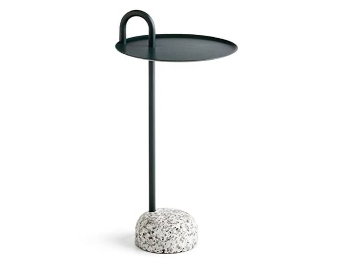 Hay Bowler Beistelltisch, Stahl, grün, 70,5 cm