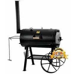 Joe ́s Barbeque 20" Sloppy Joe Fassgrill groß mit Fahrgestell u. massiven Rädern