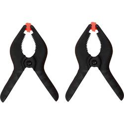 Donau Elektronik 19-3S Spannzwingen-Set Spann-Weite (max.):45 mm Produktabmessung, Länge: 110 mm