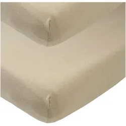 Meyco, Fixleintuch Babybett, Mitliege-Bettlaken (90 x 50 cm)