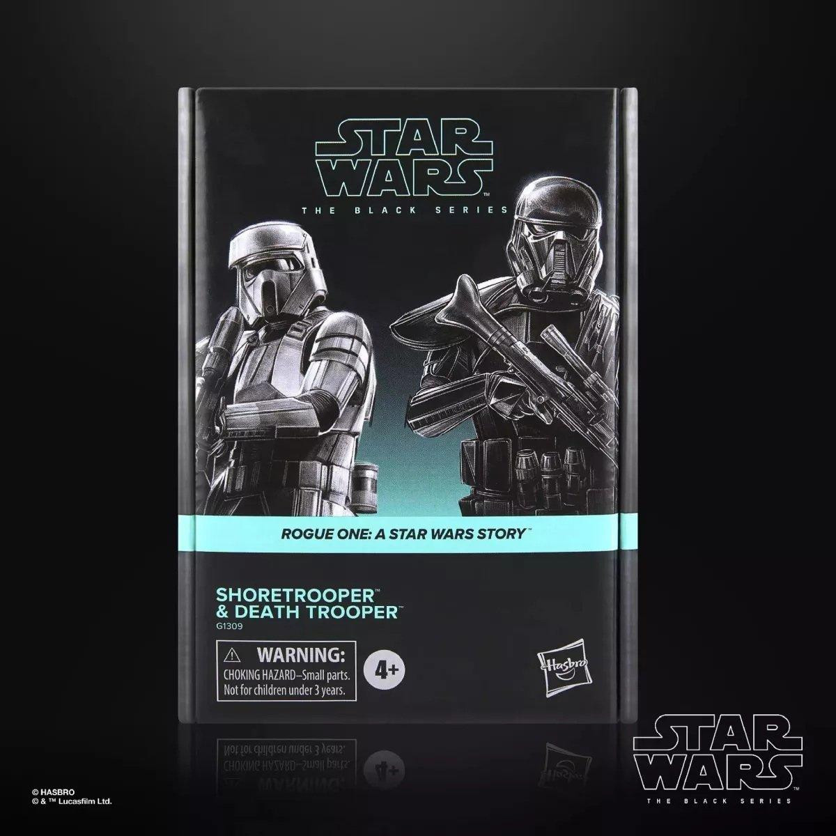 Hasbro Star Wars Black Series Shoretrooper & Death Trooper Rogue One Figuur 15 cm
