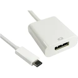 Cables Direct CDL 15cm Leaded USB Type C - DP F (0.15 m), USB Kabel