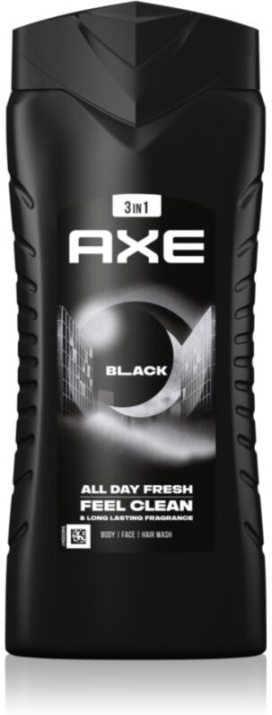 Axe Black Brusegel til ansigt, krop og hår 400 ml