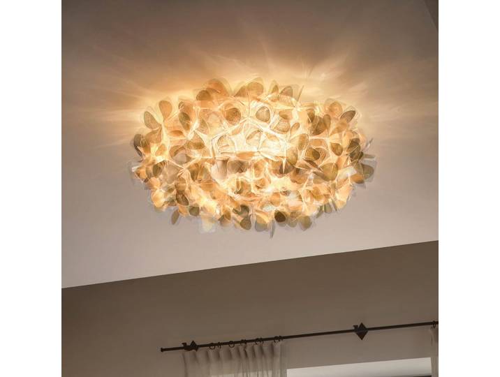 Clizia Plafonnier/Applique Murale Mama Non Mama Large Gold - Slamp Clizia Mama Non Mama - Salon / séjour - Design - Plastique - Rond