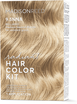 2243 Madison Reed Radiant Cream Color Permanent Hair Color Kit 9.5NNA Bellagio Blonde