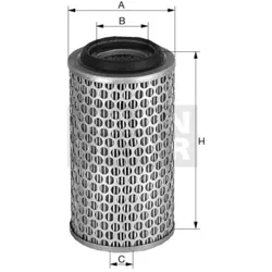 Luftfilter MANN-FILTER C 1344