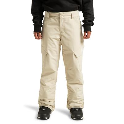 Snowboardhose DC SHOES "Nonchalant", Damen, Gr. S, Normalgrößen, beige (oatmeal), Obermaterial: 100% Polyester., Hosen