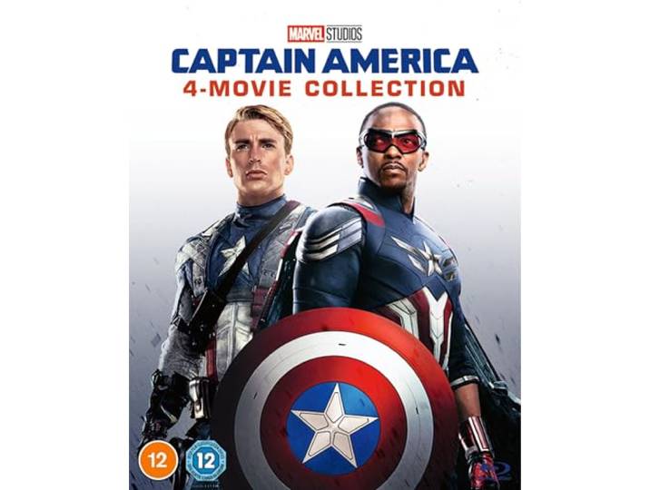 Captain America: 4-movie Collection [Region Free] [Blu-ray]