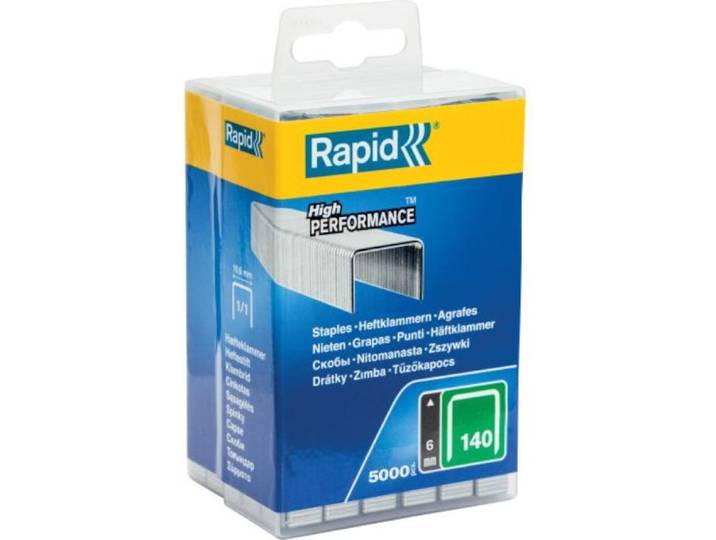 Rapid Tools 40303088 Rapid Flachdrahtklammern Typ 140\, 6 mm\, Großpackung