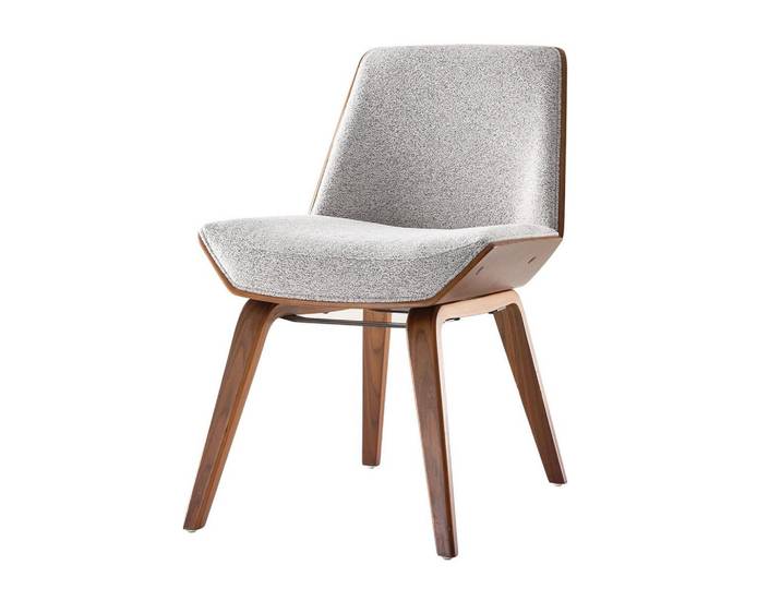 Signature Stoffstuhl beiger L52 cm 52,5/45,5/75,5 cm, Beige, 45.5x75.5x52.5 cm, Esszimmer, Stühle