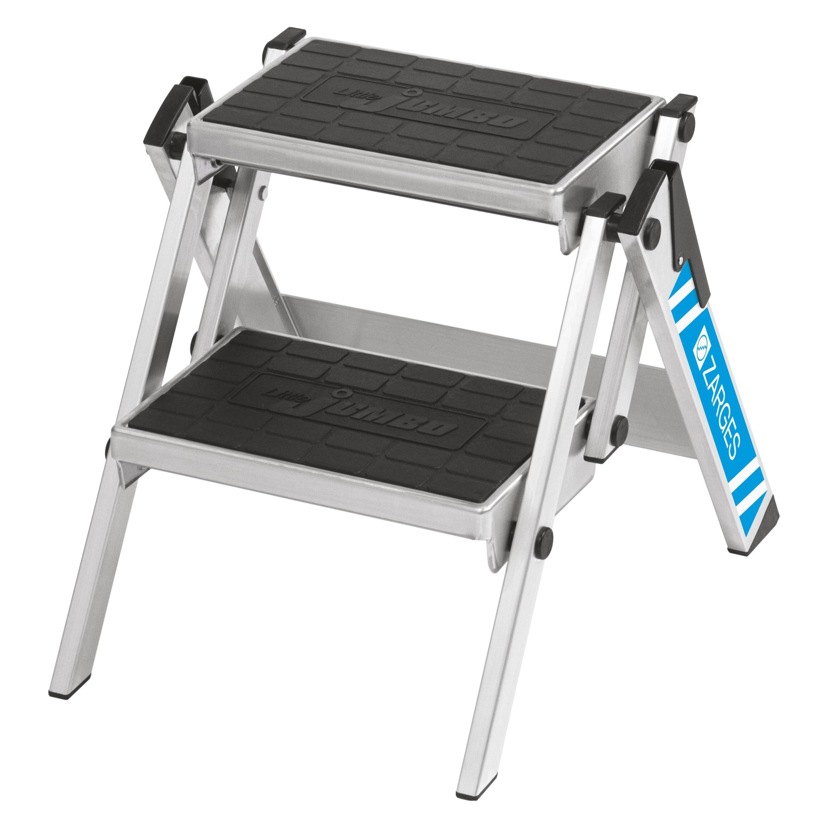 Zarges Trappestige med store trin 2 trin 0,44 m (Stehleiter, 36 cm) (41927)