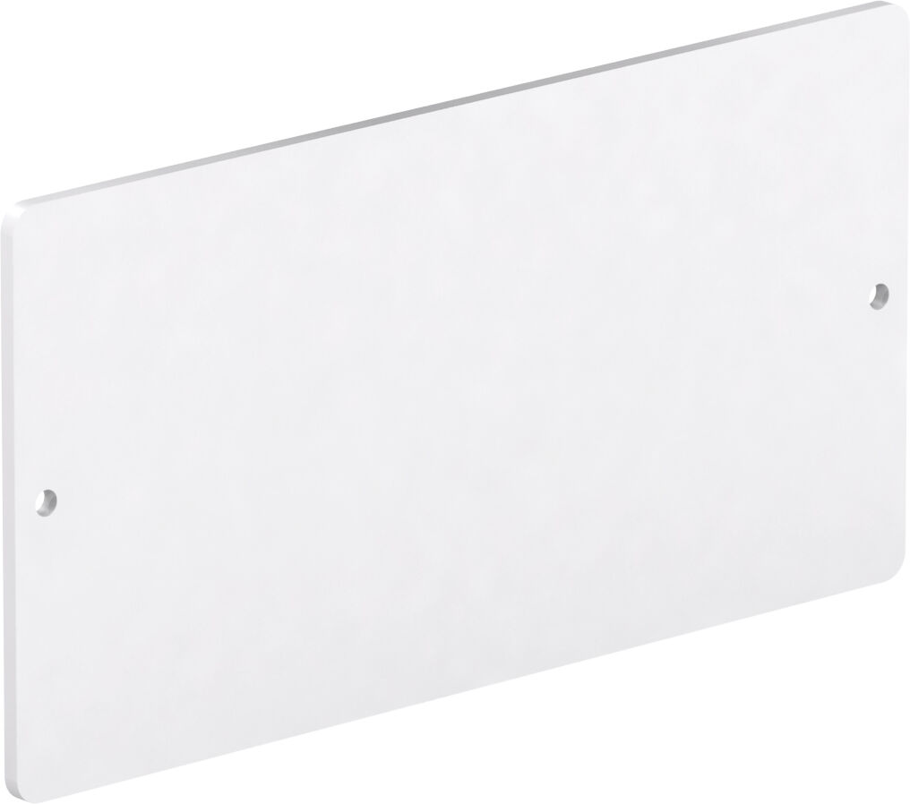 Mepa Panneau de révision MEPAellipse 420441 pour réservoir encastré A21/E21, blanc