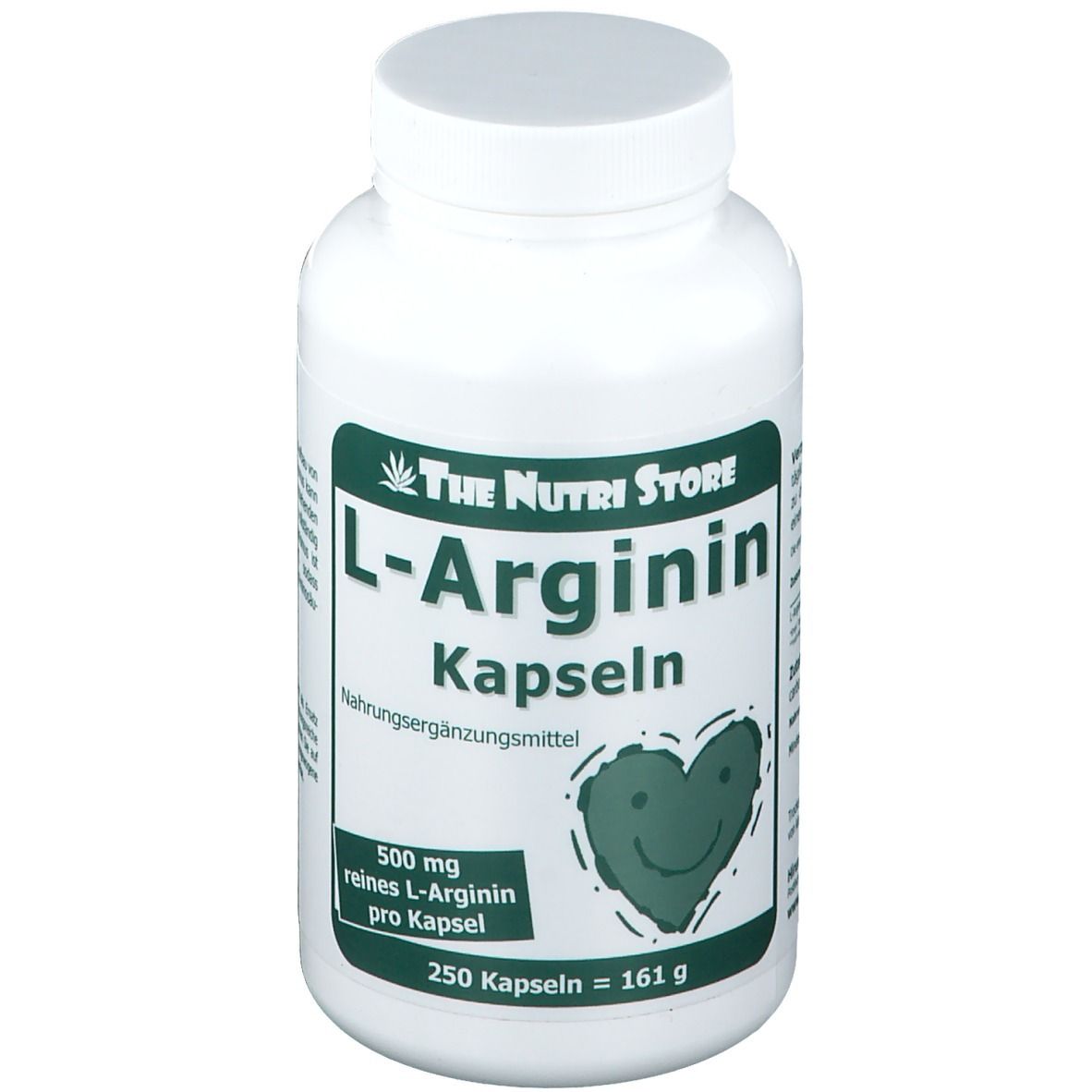 L-Arginin 500 mg Kapseln 250 St
