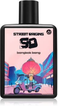 Street Origins Bangkok Bang Eau de Parfum para homens 75 ml. Bangkok Bang