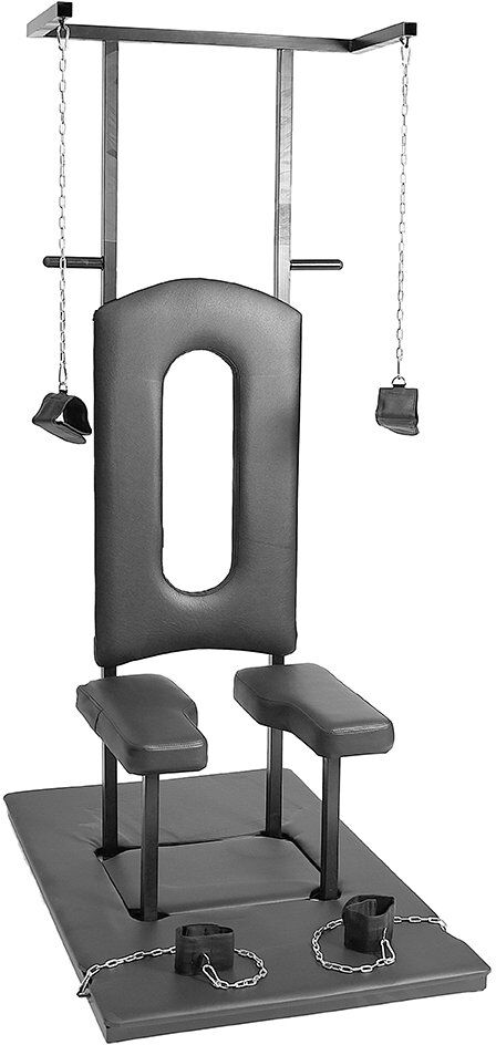 Shots - Sexmachine Love Chair Open - Black