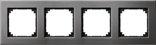 Merten Rahmen Abdeckung System M Rhodium-Grau 475414 1 St.